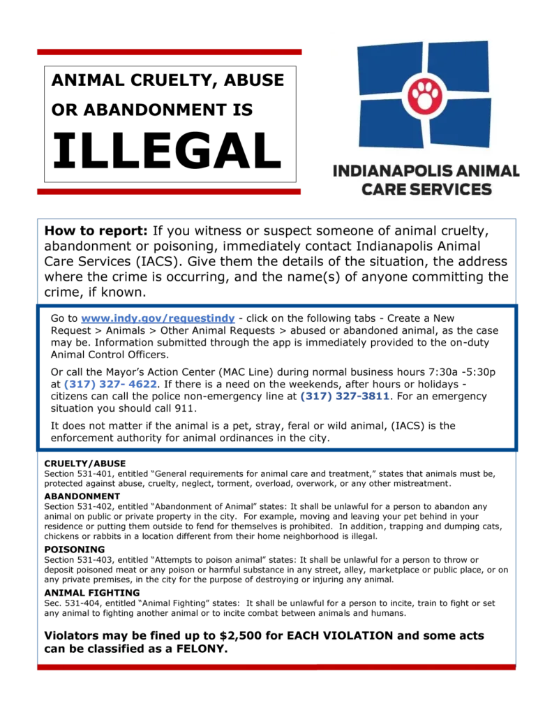 iacs cruelty flyer