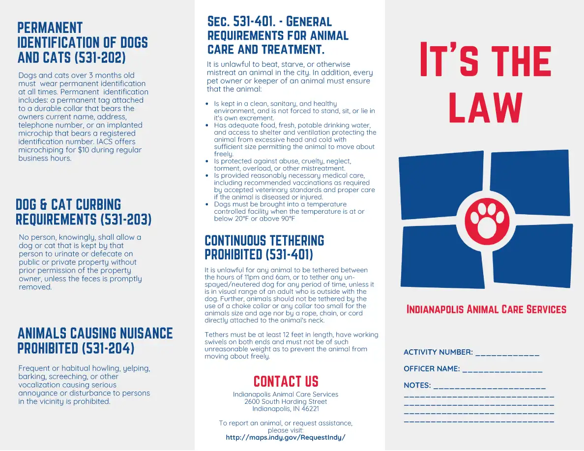 It's the Law brochure iacs it's the law brochure 1
