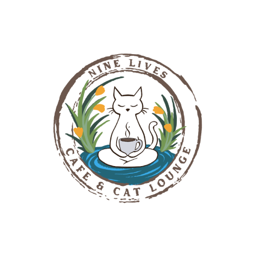 nine lives cafe and cat lounge logo sq